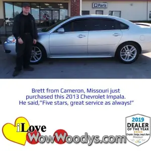 Brett - Wow Woody's