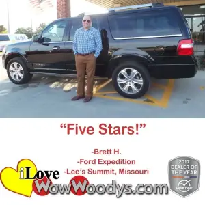 Brett H. - Lee's Summit, Missouri - Wow Woody's