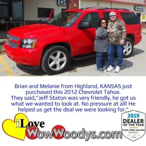 Brian and Melanie - Wow Woody's