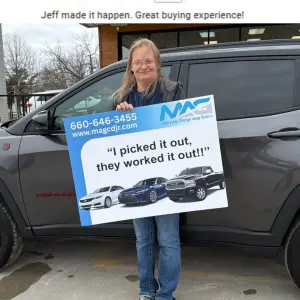 Testimonial from Jamie from Brookfield, MO to MAG CDJR