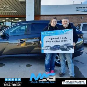 Testimonial from Amanda & Joseph in Chula, MO | MAG CDJR