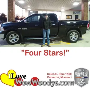 Caleb C. Cameron, Missouri - Wow Woody's