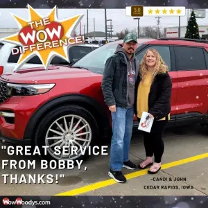 Candi & John - Wow Woody's