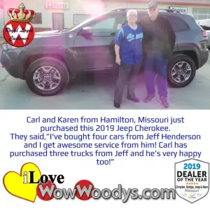 Carl and Karen - Wow Woody's