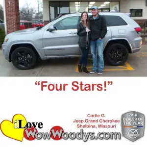 Carlie G. Shelbina, Missouri - Wow Woody's