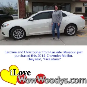 Caroline & Christopher - Wow Woody's