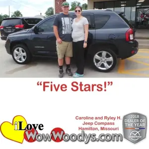 Caroline and Ryley H. Hamilton, Missouri - Wow Woody's
