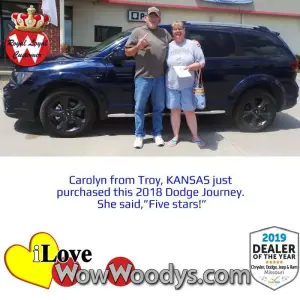Carolyn and Troy - Wow Woody's