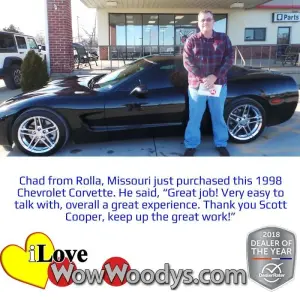 Chad D. Rolla, Missouri - Wow Woody's