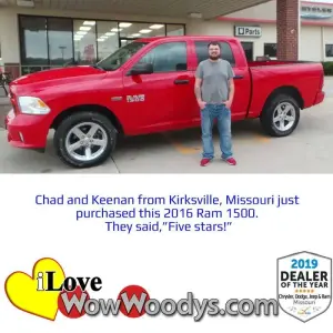 Chad and Keenan - Wow Woody's