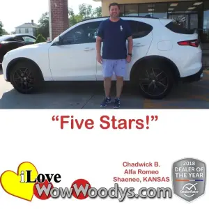 Chadwick B. Shawnee, KANSAS - Wow Woody's