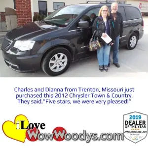 Charles and Dianna - Wow Woody's