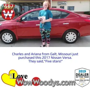 Charles and Ariana - Wow Woody's