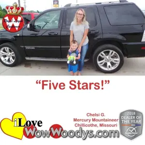 Chelsi G. Chillicothe, Missouri - Wow Woody's