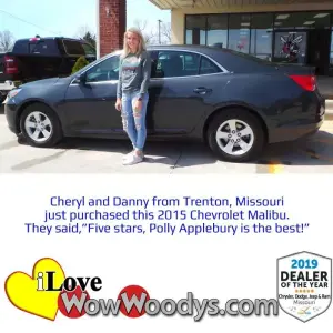 Cheryl and Danny - Wow Woody's