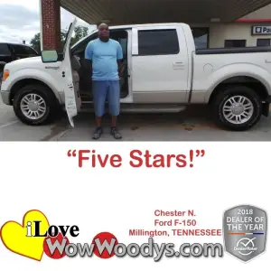 Chester N. Millington, TENNESSEE - Wow Woody's