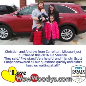 Christian and Andrew W. Carrollton, Missouri - Wow Woody's