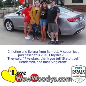 Christine and Selena - Wow Woody's