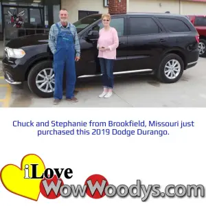 Chuck & Stephanie - Wow Woody's