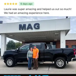 Clare & Wyatt's 2021 Chevrolet Silverado 1500 | Mercer, MO | MAG CDJR
