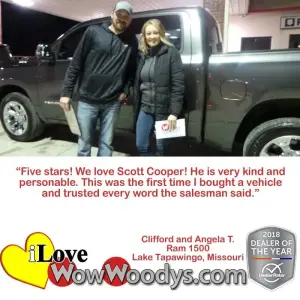 Clifford and Angela T. Lake Tapawingo, Missouri - Wow Woody's