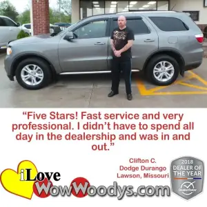 Clifton C. Lawson, Missouri - Wow Woody's