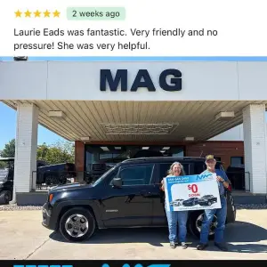 Testimonial from Connie & Ed from Braymer, MO | 2016 Jeep Renegade | MAG CDJR
