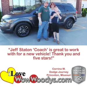 Corrina W. Princeton, Missouri - Wow Woody's
