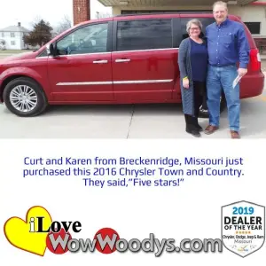 Curt and Karen - Wow Woody's