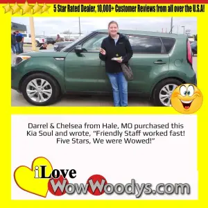 Darrel and Chelsea - Wow Woody's