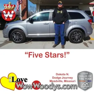 Dakota N. Meadville, Missouri - Wow Woody's