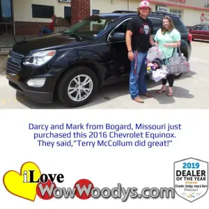Darcy and Mark - Wow Woody's