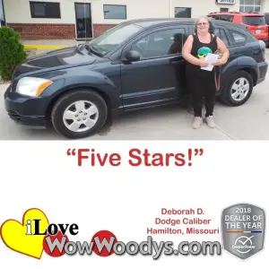 Deborah D. Hamilton, Missouri - Wow Woody's