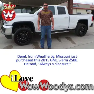 Derek C - Wow Woody's