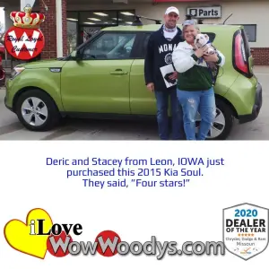Deric and Stacey - Wow Woody's