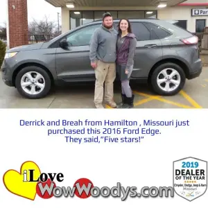 Derrick and Breah - Wow Woody's