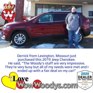Derrick - Wow Woody's