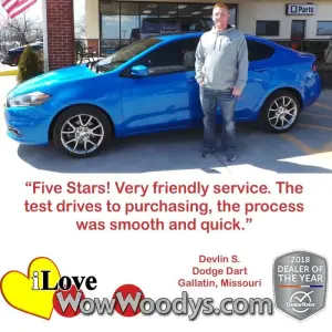 Devlin S. Gallatin, Missouri - Wow Woody's