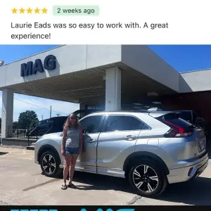 From Horton, KS to MAG CDJR: Diane's 2024 Mitsubishi Eclipse Cross and Five-Star Experience!