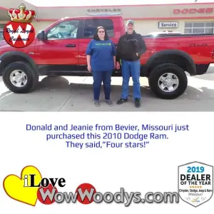 Donald and Jeanie - Wow Woody's