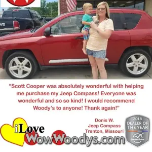 Donis W. Trenton, Missouri - Wow Woody's