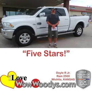 Doyle R Jr. Wichita, KANSAS - Wow Woody's