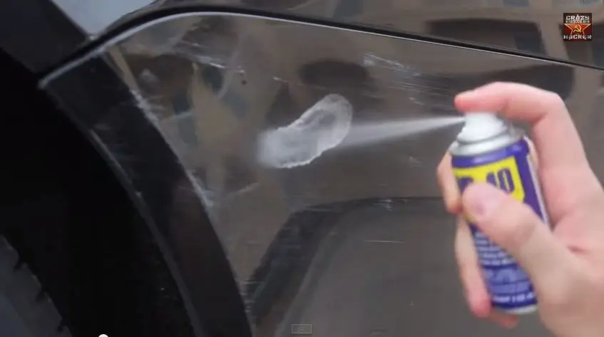 Easy Fix Car Scratches With Wd 40