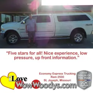 Economy Express Trucking St. Joseph, Missouri - Wow Woody's