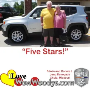 Edwin and Connie L. Chula, Missouri - Wow Woody's