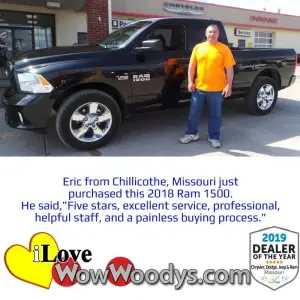 Eric - Wow Woody's