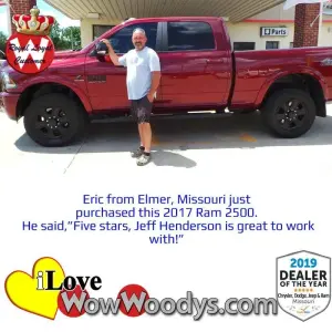Eric - Wow Woody's