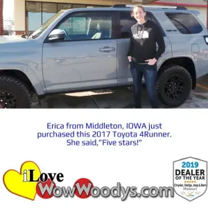 Erica - Wow Woody's