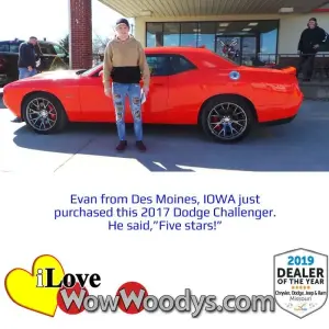 Evan - Wow Woody's