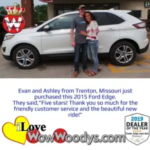 Evan and Ashley - Wow Woody's